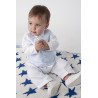 White/Blue Baby Boy Checkered Christening/Special Occasion Suit Style CR02