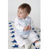 White/Blue Baby Boy Checkered Christening/Special Occasion Suit Style CR02