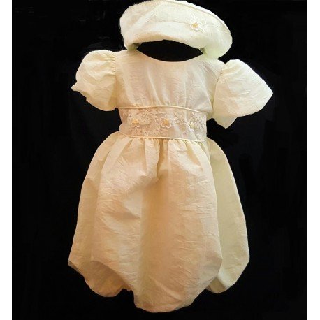 Lovely Ecru Christening/Special Occasion Dress style AX02