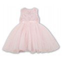 Sarah Louise Pink Ballerina Length Flower Girl Dress Style 070035-2