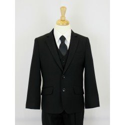 3 Pc Black Stripe Communion/Special Occasion Suit Style 278