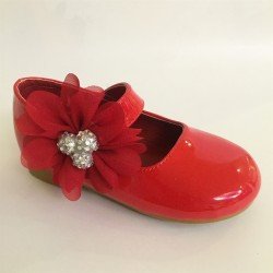 Lovely Red Special Occasion Shoes Style 9015J-3