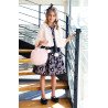 Beautiful Pink and Black Confirmation/Special Occasion Dress Style 17/J/17