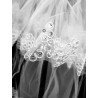 White First Holy Communion Veil by Little People Style 2086