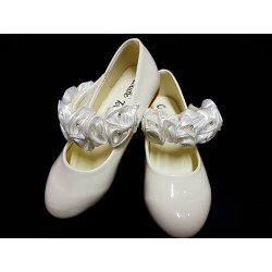 Ivory Special Occasion Leather Shoes Style 1719-116