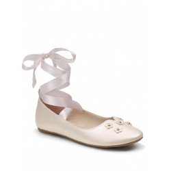 Girls Special Occasion Peach Shoes Style PEONY