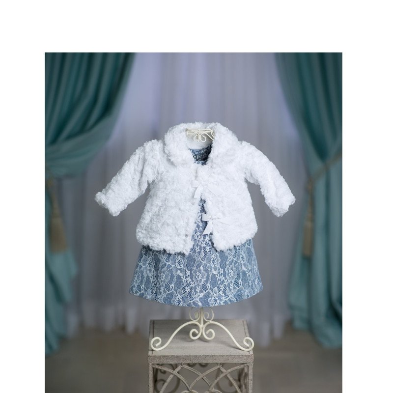 Christening jacket girl best sale