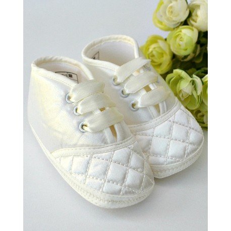 ivory baby boy christening shoes