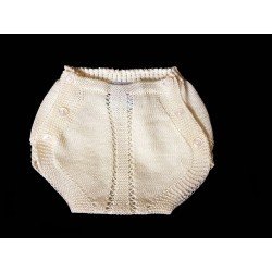 Ivory Unisex Christening/Baptism Crochet Knickers Style B302-V16