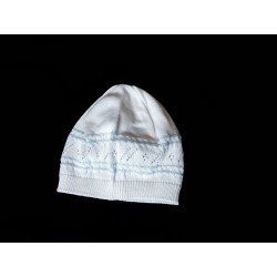 Baby Boy White/Blue Christening/Special Occasion Hat Style PHILLIP HAT