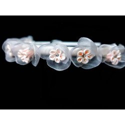 White/Pink First Holy Communion/Special Occasions Headband Style FH-03