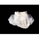 Ivory Baby Girl Christening/Special Occasion Socks Lace Style S5222/007/10/S5222/007/05