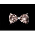 Brown Chequered Baby Boy Christening/Baptism Bow Tie Style WM008 BROWN