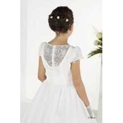 Lovely White First Holy Communion Dress Style 8710