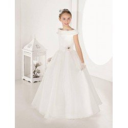 Gorgeous Ivory First Holy Communion Dress Style 7404