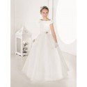 Gorgeous Ivory First Holy Communion Dress Style 7404