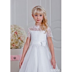 Handmade First Holy Communion Dress Style SYLVIA