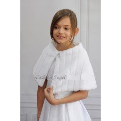 First Holy Communion Fur Cape Style CB07