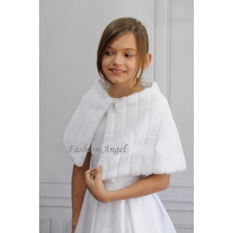 First Holy Communion Fur Cape Style FUR CAPE