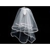 White First Holy Communion Veil Style CV158