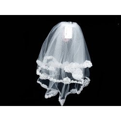 White First Holy Communion Veil Style 2058