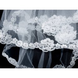 White First Holy Communion Veil Style 2058