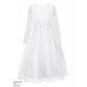 Lovely First Holy Communion Ankle Length Dress Style 4MIDI/SM/19