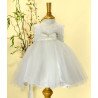 Special Occasions Ivory Tulle Baby Dress with Sequinned Sash Cindy by Sevva