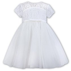 Sarah Louise Ivory Christening Dress Style 070102-1