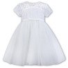 Sarah Louise Ivory Christening Dress Style 070102-1