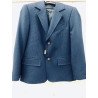 Navy Checkered First Holy Communion/Special Occasion Jacket Style SEAN