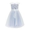 Ivory/Grey Confirmation/Special Occasion Dress Style 4/J/18