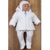 6 PCS CHRISTENING SUIT&JACKET VICTOR GREY