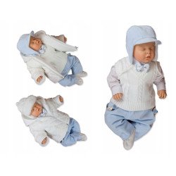 7 Pcs Christening Suit&Jacket Vito