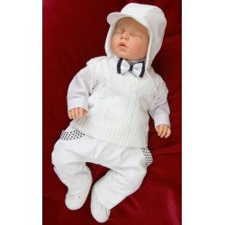 7 Pcs Christening Suit&Jacket Vito Bis