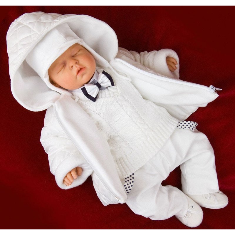 7 Pcs Christening Suit&Jacket Vito Bis