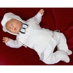 7 Pcs Christening Suit&Jacket Vito Bis