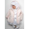 Baby Girl Christening Dress Kelli Pink