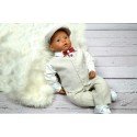 Ivory/Red Baby Boy Christening/Special Occasion Suit Style MILAN