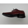 Boys Burgundy Leather First Holy Communion/Special Occasion Shoes Style 060