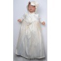 Handmade Christening Gown Adria in Ivory