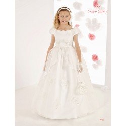 Handmade Elegant Ivory First Holy Communion Dress Style 9723