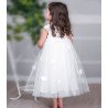 White Handmade Baby Girl Christening Dress Style LAURA BIS