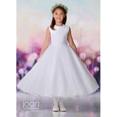 Joan Calabrese White First Holy Communion Dress Style 119378