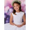 Joan Calabrese White First Holy Communion Dress Style 119378