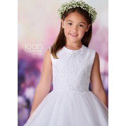 Joan Calabrese White First Holy Communion Dress Style 119378