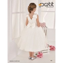 Handmade Ivory First Holy Communion Ballerina Length Dress Style 853