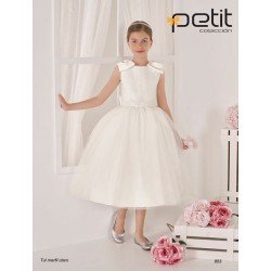 Handmade Ivory First Holy Communion Ballerina Length Dress Style 853