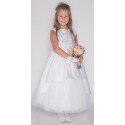 Handmade First Holy Communion Ballerina Length Dress Style SILVANA