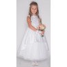 Handmade First Holy Communion Ballerina Length Dress Style VANESSA BIS